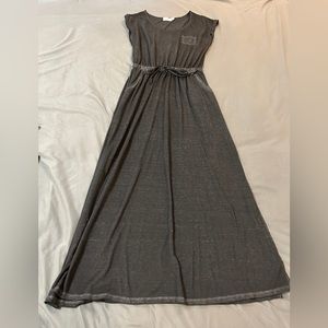 Black maxi dress size large